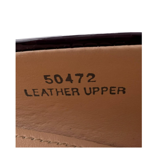 NWOT! J.Crew Patent Leather Almond Toe Wedges. Size 8 made in Italy - Picture 8 of 8